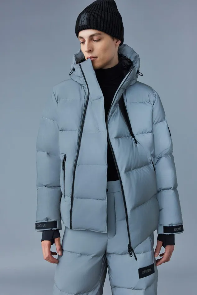 Jackets Men Mackage KENJIRF Down Ski Jacket With Reflective Shell Reflective