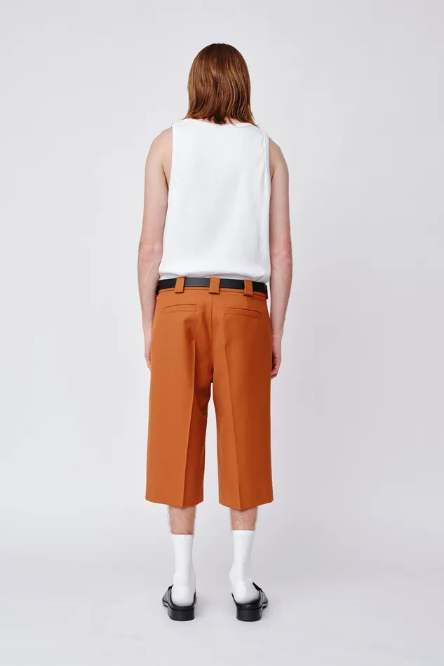Jayden Shorts 8211 Leather Brown Men Shorts Wonhundred