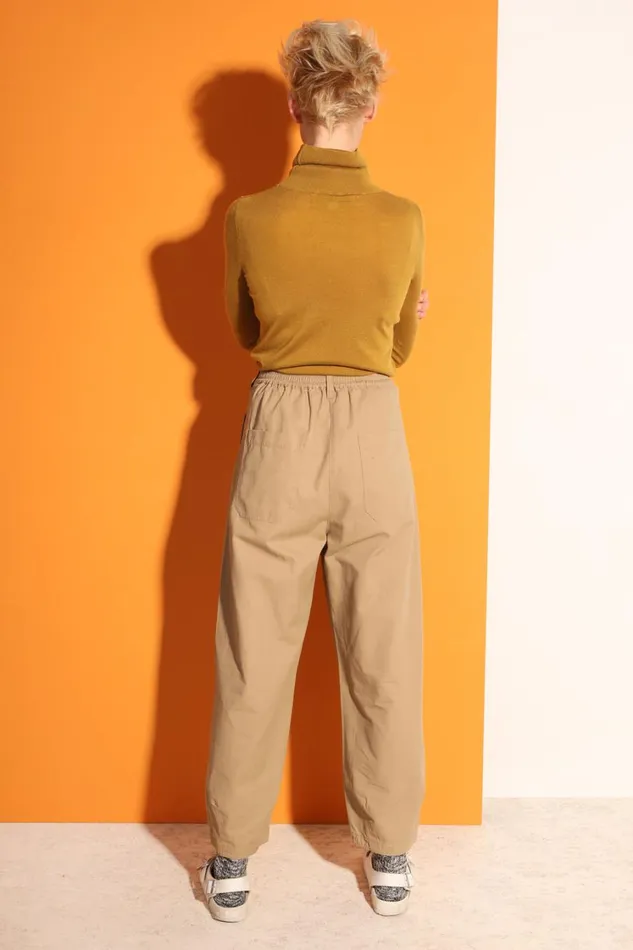 Jenkin Trousers Camel Womens LF Markey Trousers