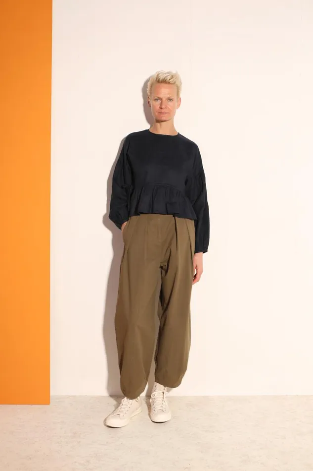 Jenkin Trousers Stone Womens LF Markey Trousers