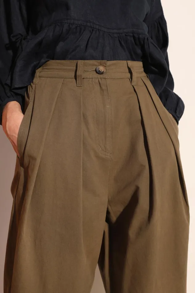 Jenkin Trousers Stone Womens LF Markey Trousers