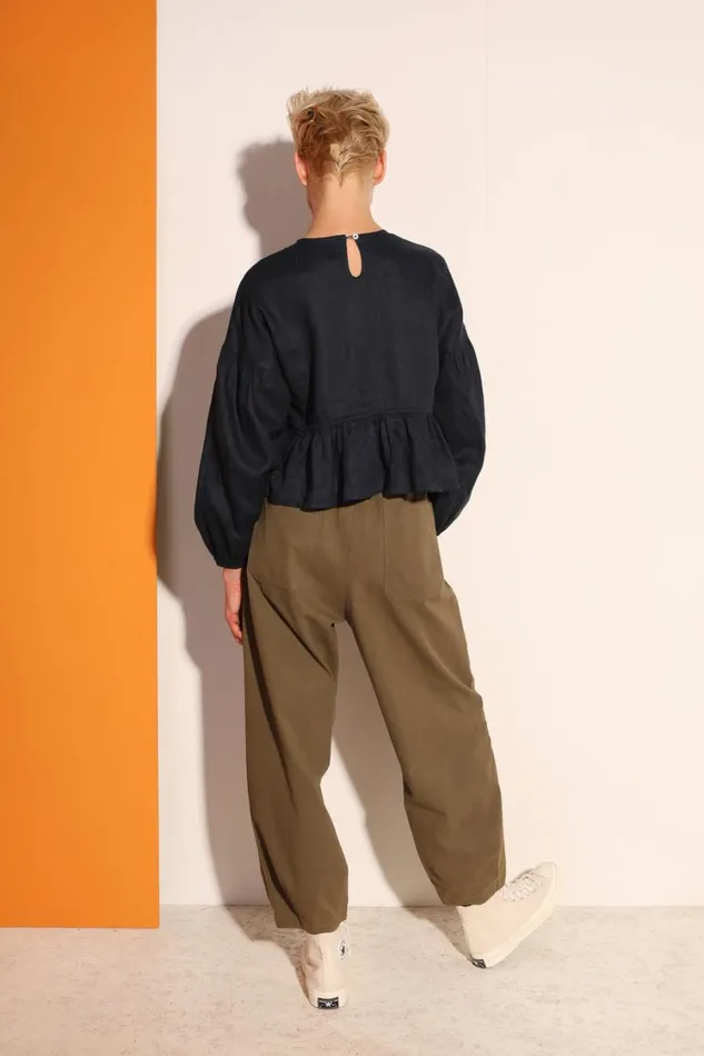 Jenkin Trousers Stone Womens LF Markey Trousers