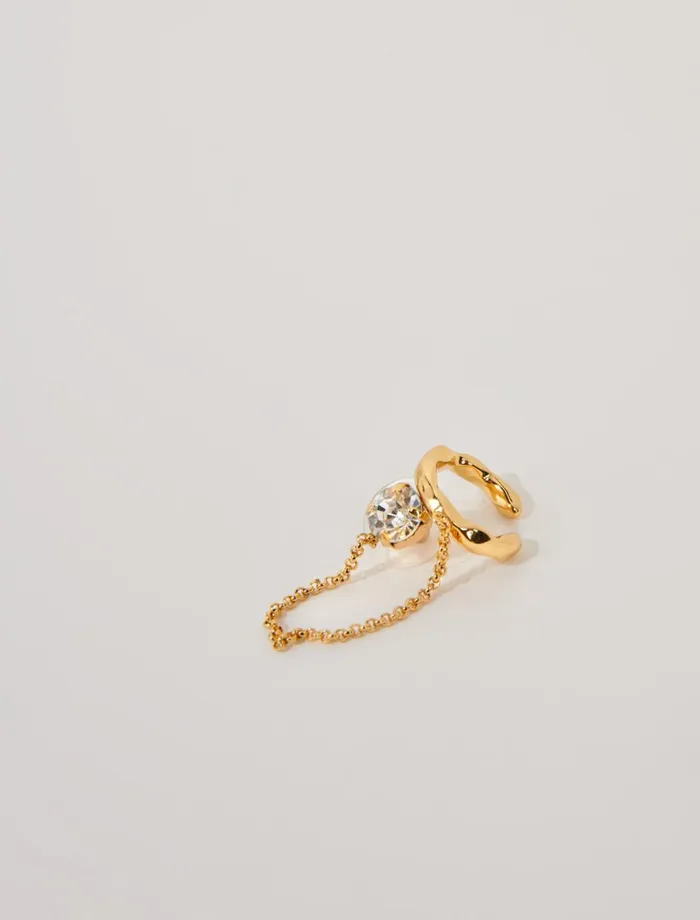 Jewelry Women Maje Chain Earring Gold
