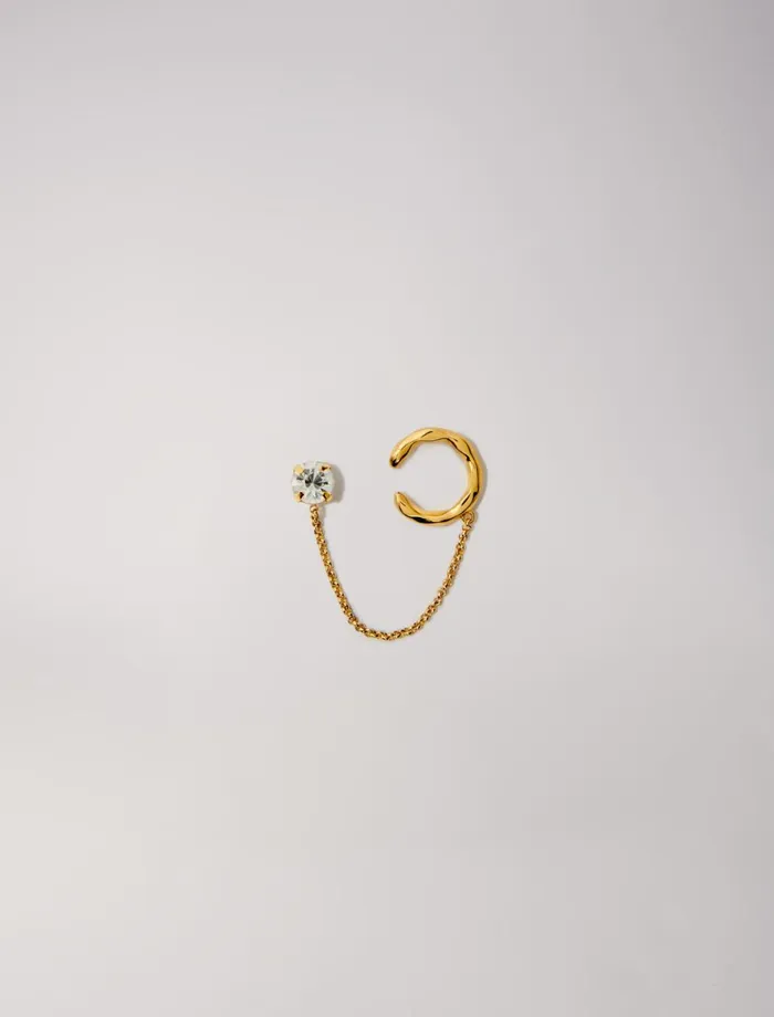 Jewelry Women Maje Chain Earring Gold