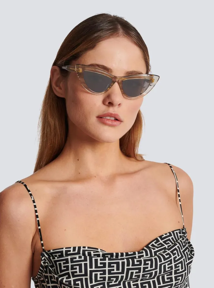 Jolie Sunglasses Grey Women Balmain Eyewear
