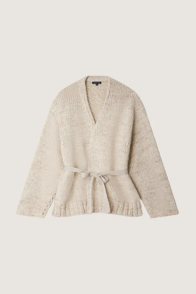 Jumpers and Cardigans Women Soeur ASTRAL CARDIGAN Offwhite