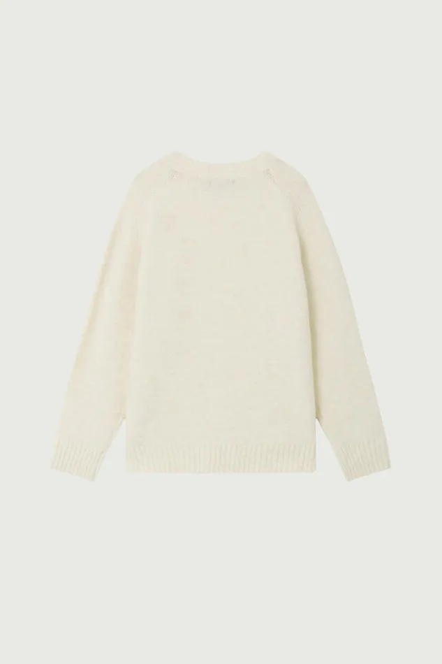Jumpers and Cardigans Women Soeur ENVIE SWEATER Ecru