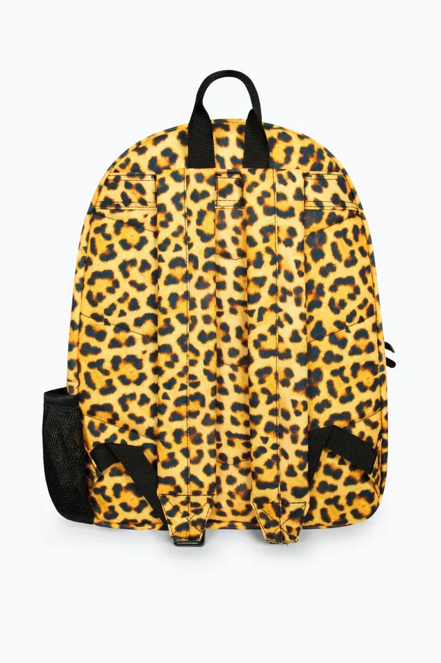Just Hype Backpacks Hype Girls Iconic Tan Leopard Backpack