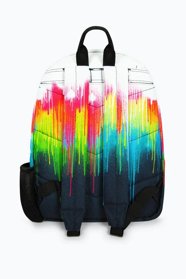 Just Hype Backpacks Hype Unisex Iconic Drips Multicolour Backpack
