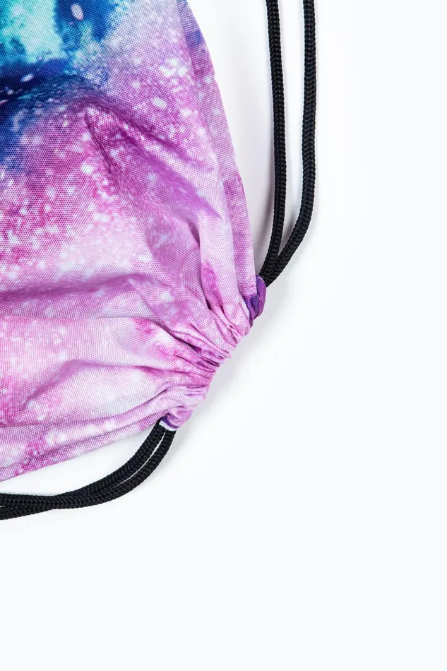 Just Hype Drawstring Bags Hype Glitter Skies Drawstring Bag