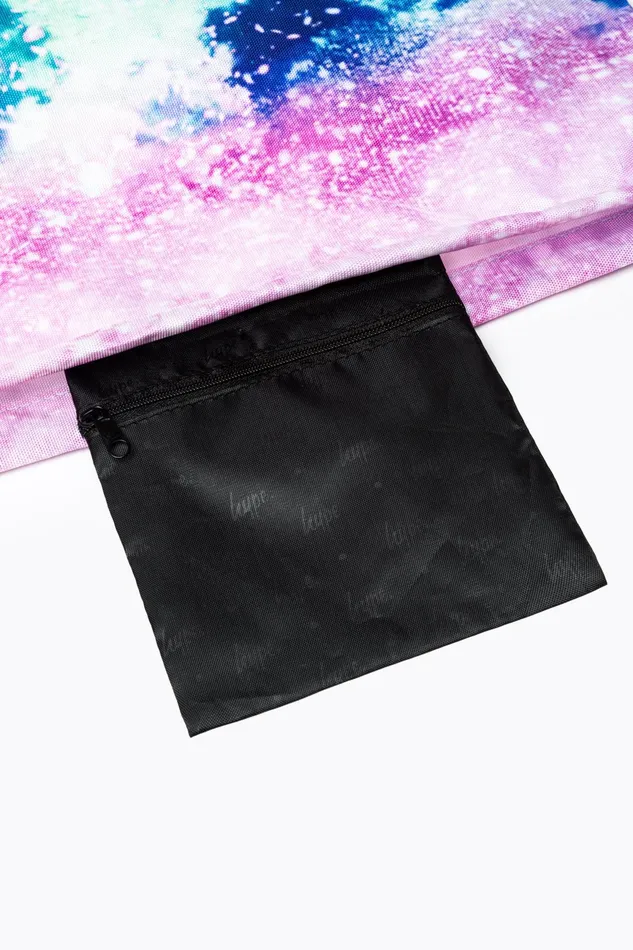 Just Hype Drawstring Bags Hype Glitter Skies Drawstring Bag
