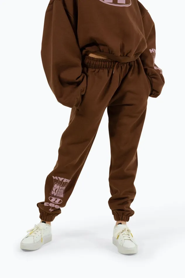 Just Hype Joggers Hype Girls Sand Oval Joggers