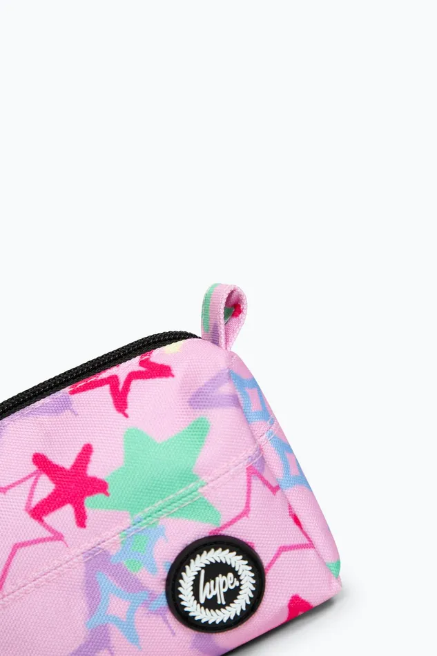 Just Hype Pencil Cases Hype Kids Pink Graffiti Star Pencil Case