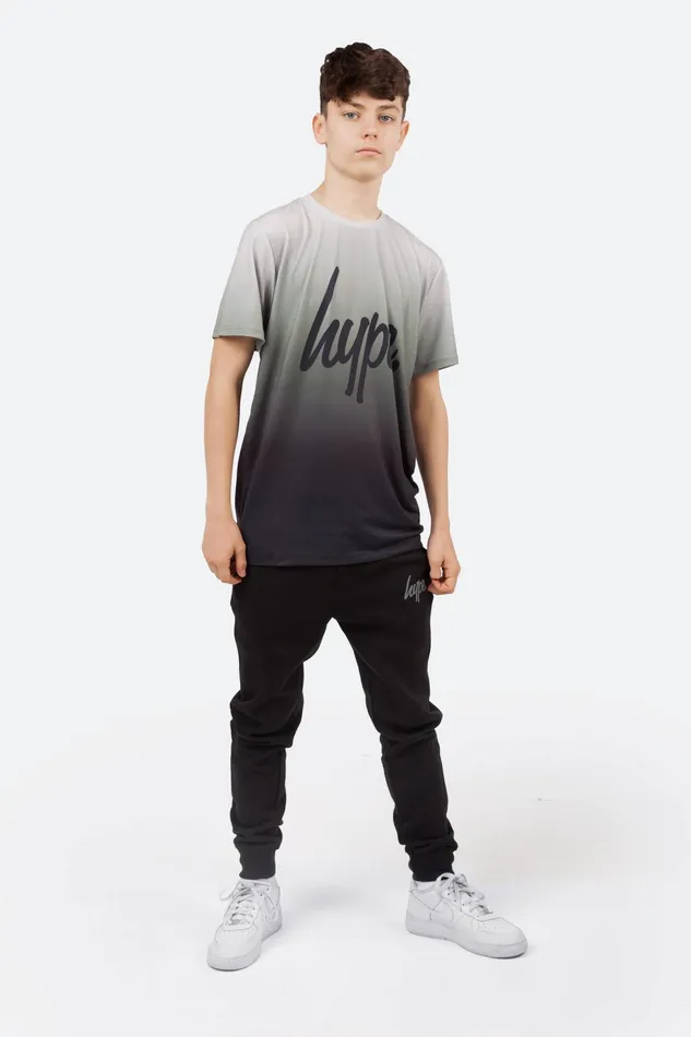 Just Hype TShirts and Vests Hype Boys Khaki Fade Sublimated TShirt