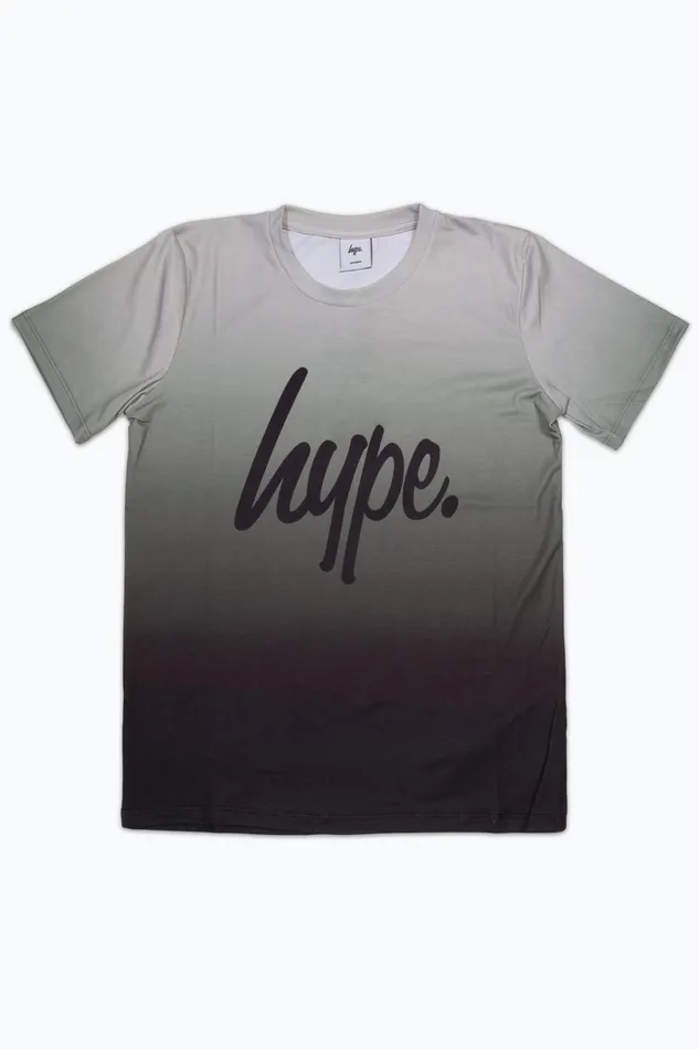Just Hype TShirts and Vests Hype Boys Khaki Fade Sublimated TShirt