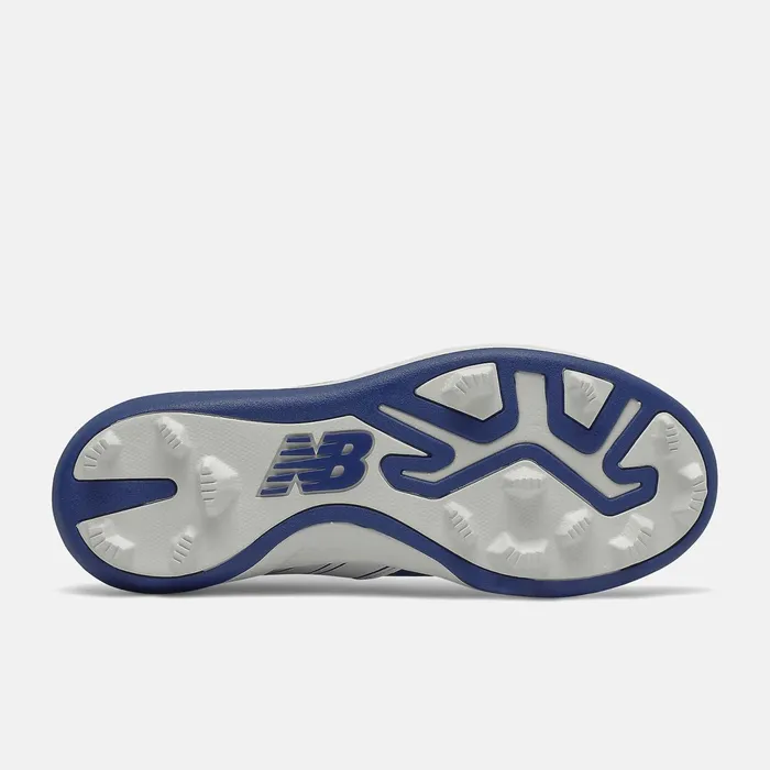 Kids 4040 V6 Rubber Molded Royal With White New Balance Cleats Kids 4040 V6 Rubber Molded Royal With White New Balance Cleats