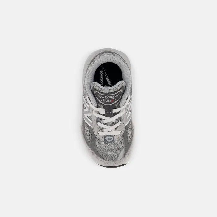 Kids 990v6 Grey With Silver New Balance Size 0 8211 10
