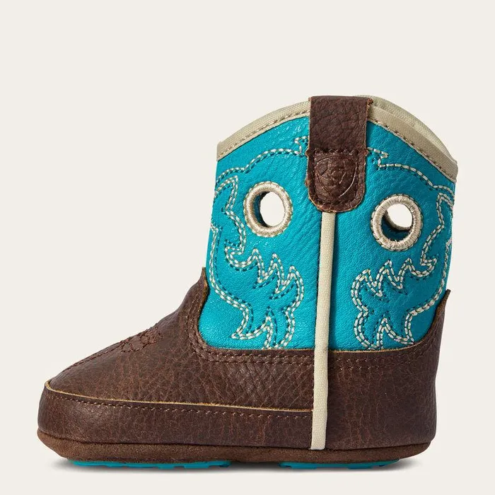 Kids Baby Boots Ariat Infant Lil039 Stompers Boston Boot Turquoise Aqua
