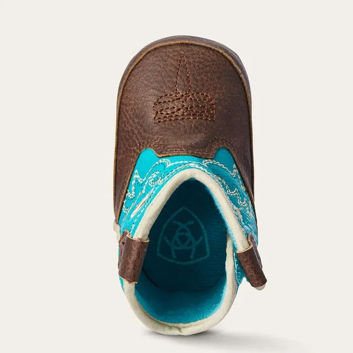 Kids Baby Boots Ariat Infant Lil039 Stompers Boston Boot Turquoise Aqua