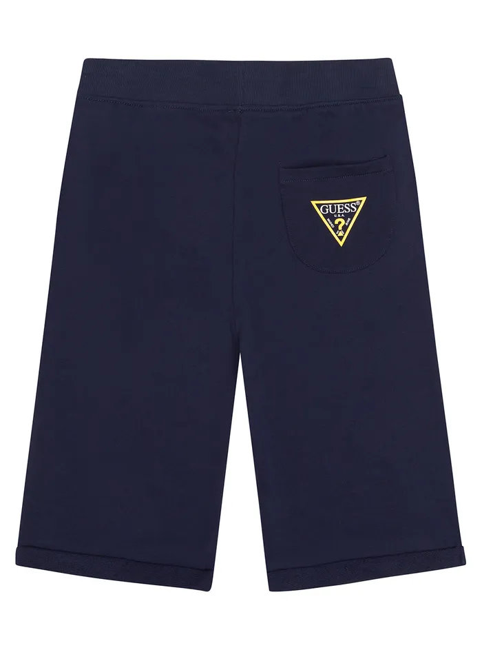Kids Big Boy GUESS Eco Blue Active Shorts 716 Kids Big Boy GUESS Eco Blue Active Shorts 716