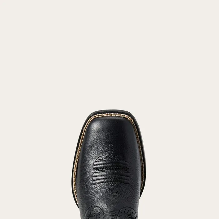Kids Big Kids039 Footwear Ariat Tycoon Western Boot Bear Black
