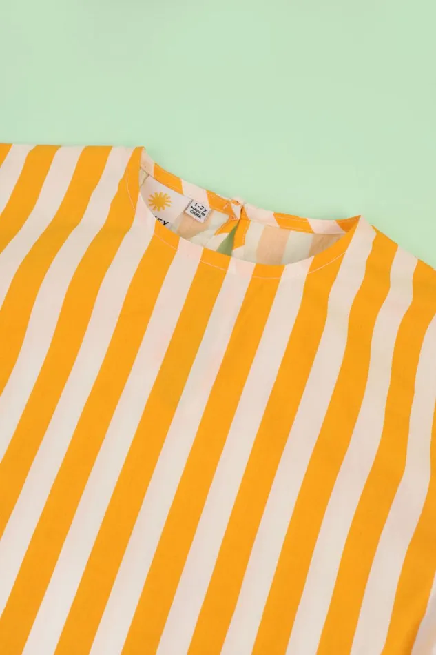 Kids Defoe Top Yellow Stripe Shop LF Markey Kids