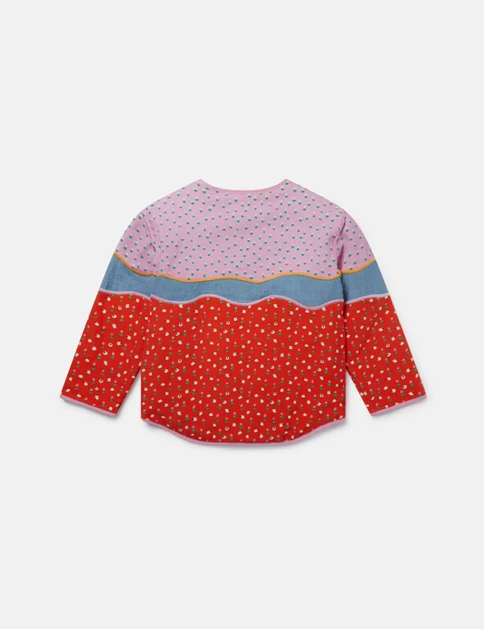 Kids Farmyard Appliqu Patchwork Jacket Multicolour Stella McCartney Outerwear Kids Farmyard Appliqu Patchwork Jacket Multicolour Stella McCartney Outerwear