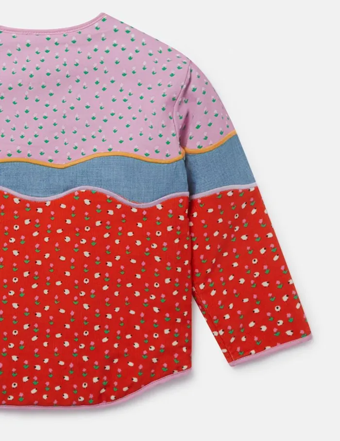 Kids Farmyard Appliqu Patchwork Jacket Multicolour Stella McCartney Outerwear Kids Farmyard Appliqu Patchwork Jacket Multicolour Stella McCartney Outerwear
