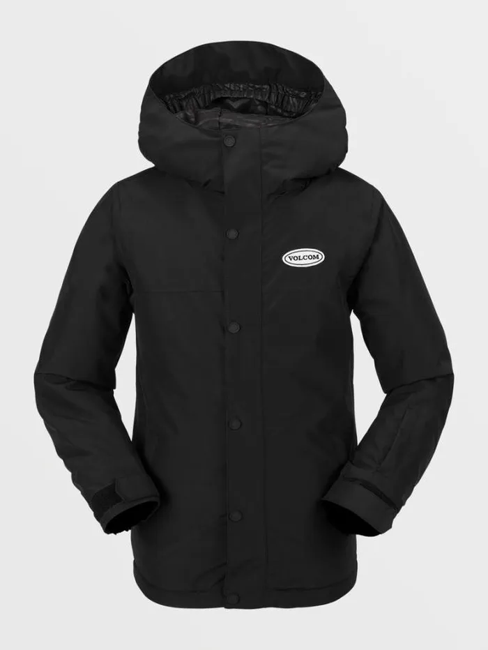 Kids Jackets Volcom Stone 91 Insulated Jacket 8211 Black