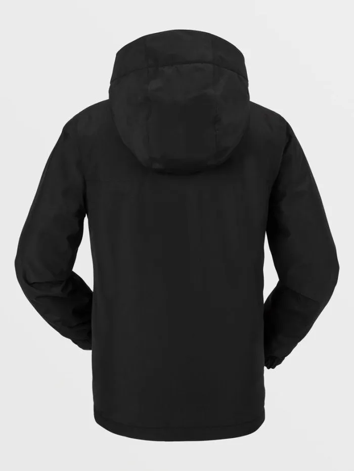 Kids Jackets Volcom Stone 91 Insulated Jacket 8211 Black