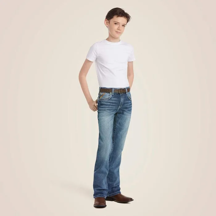 Kids Jeans Ariat B4 Relaxed Coltrane Boot Cut Jean Durango Kids Jeans Ariat B4 Relaxed Coltrane Boot Cut Jean Durango