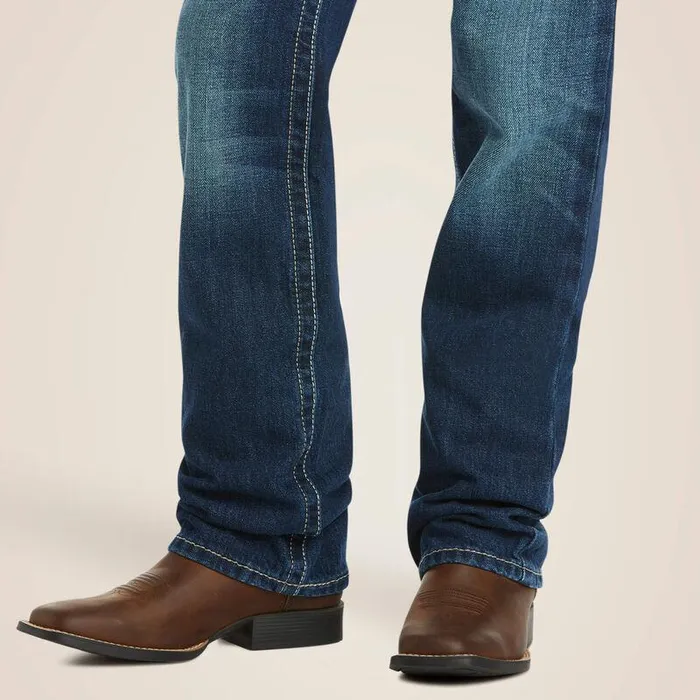 Kids Jeans Ariat B5 Slim Boundary Stackable Straight Leg Jean Cyclone Kids Jeans Ariat B5 Slim Boundary Stackable Straight Leg Jean Cyclone