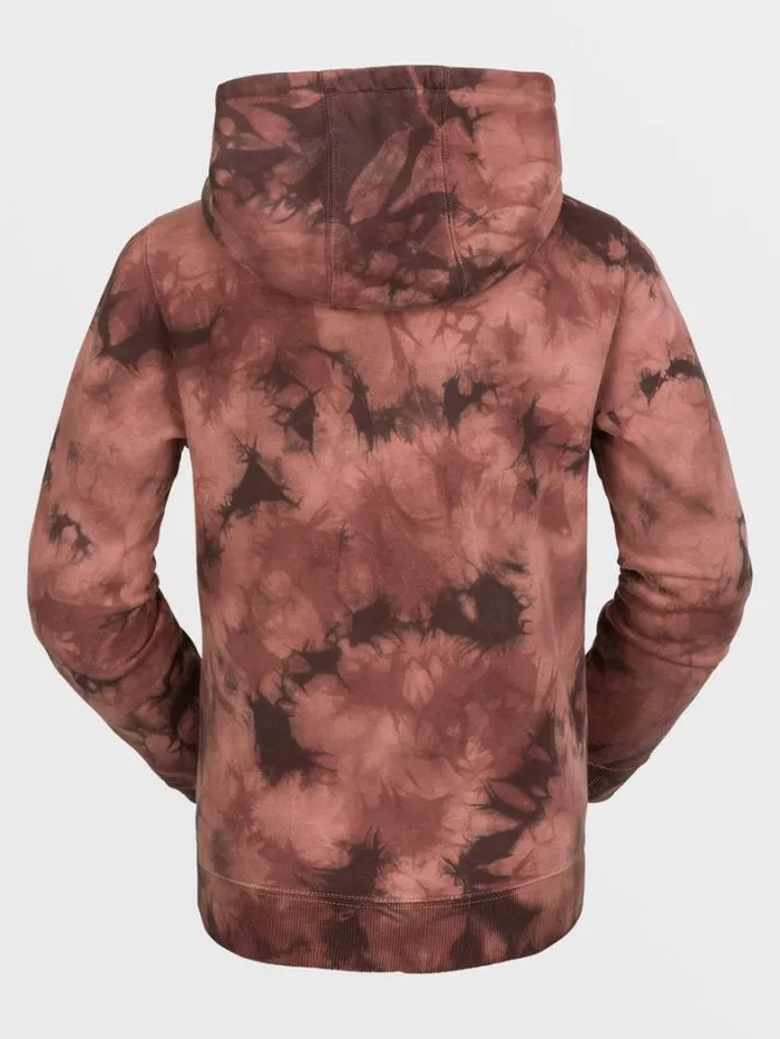 Kids Layering Volcom Hotlapper Fleece Pullover 8211 Pink Salt Wash
