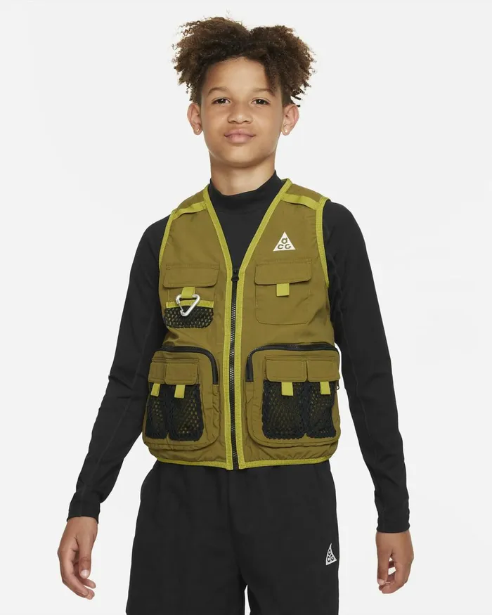 Kids Nike All Clothing ACG Olive Flakmossindigo Hazeaction Grape
