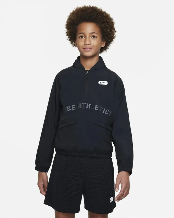 Kids Nike All Clothing Athletics Repel Blackblackblackwhite