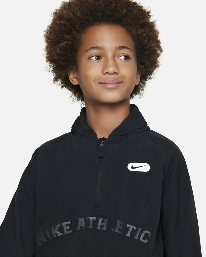 Kids Nike All Clothing Athletics Repel Blackblackblackwhite
