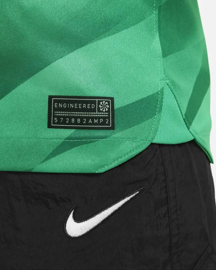 Kids Nike All Clothing FC Barcelona 202324 Stadium Goalkeeper Stadium Greenstadium Greenmalachitewhite