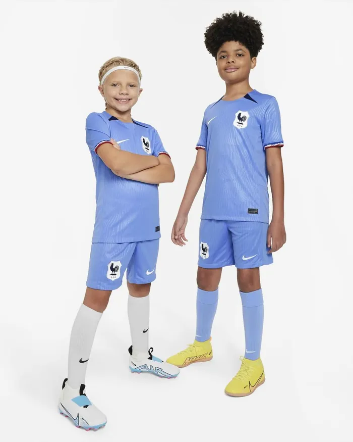 Kids Nike All Clothing FFF 2023 Stadium Home Polarwhite