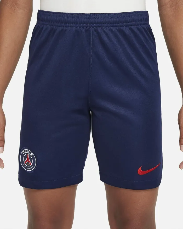 Kids Nike All Clothing Paris SaintGermain 202324 Stadium HomeAway Midnight Navyuniversity Red