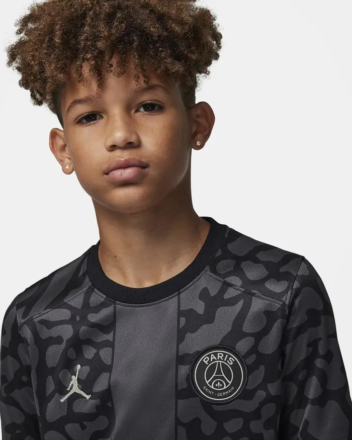 Kids Nike All Clothing Paris SaintGermain 202324 Stadium Third Anthraciteblackstone