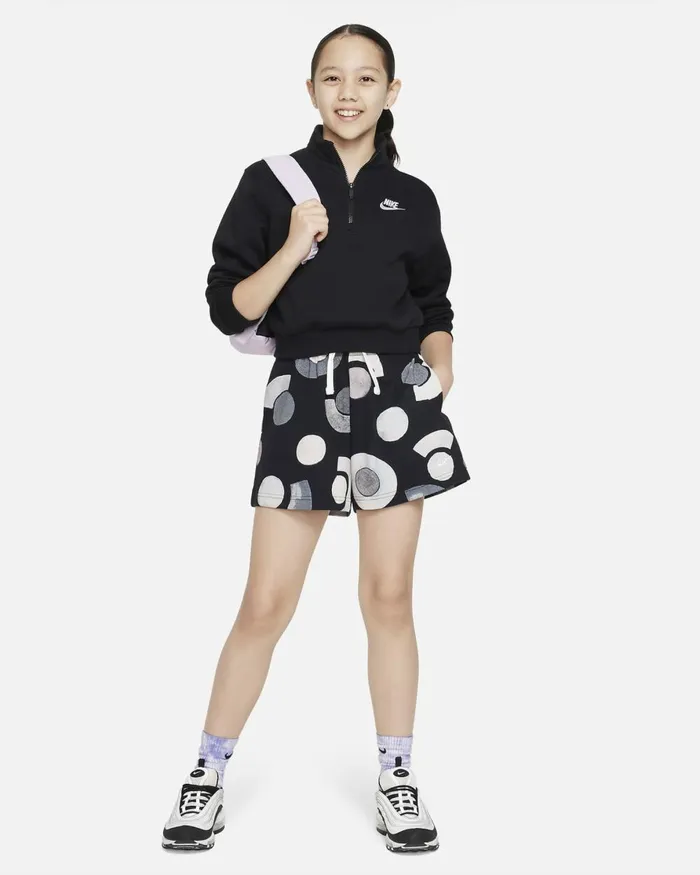 Kids Nike All Clothing Sportswear Blackwhite