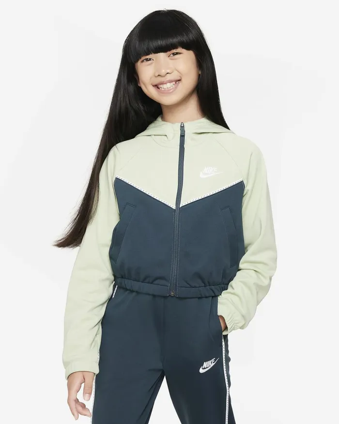 Kids Nike All Clothing Sportswear Honeydewdeep Junglewhitewhite