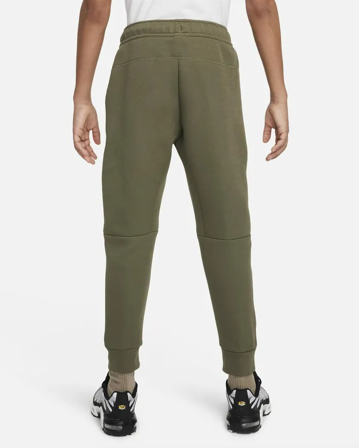 Kids Nike All Clothing Sportswear Tech Fleece Medium Oliveblack