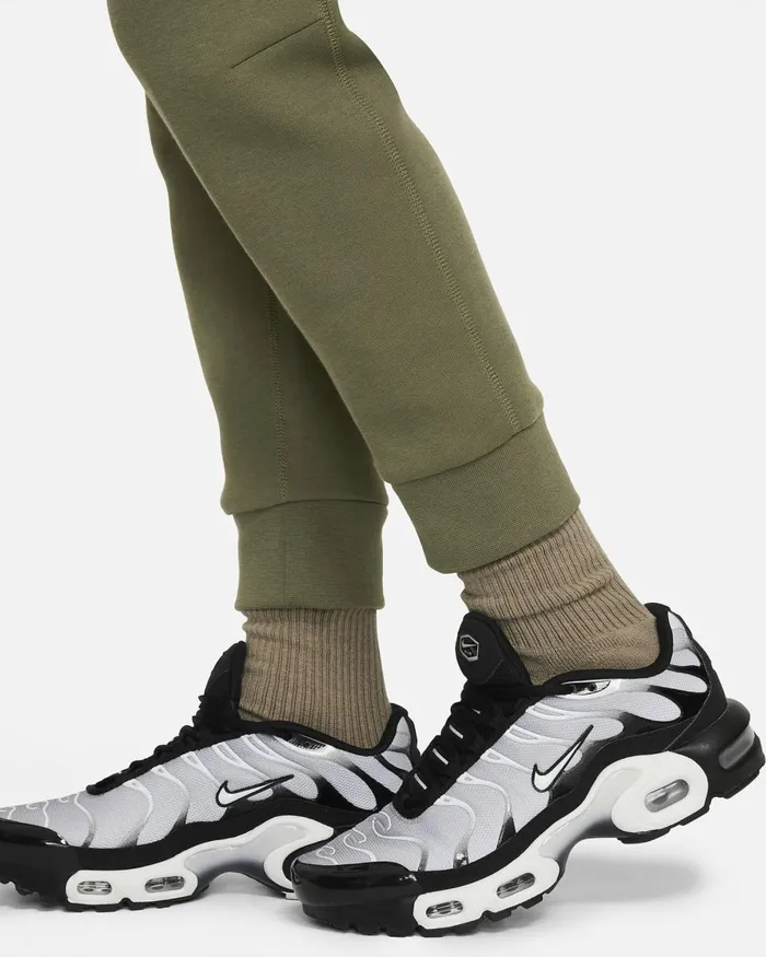 Kids Nike All Clothing Sportswear Tech Fleece Medium Oliveblack