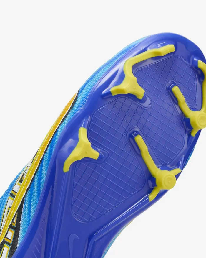 Kids Nike Football Jr Mercurial Superfly 9 Pro KM FGMG Baltic Bluewhite