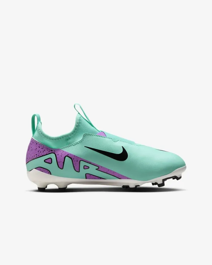 Kids Nike Football Jr Mercurial Vapor 15 Academy Hyper Turquoiseblackwhitefuchsia Dream