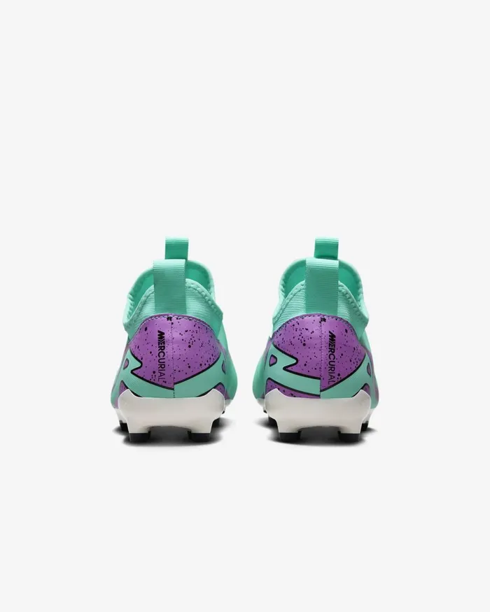Kids Nike Football Jr Mercurial Vapor 15 Academy Hyper Turquoiseblackwhitefuchsia Dream