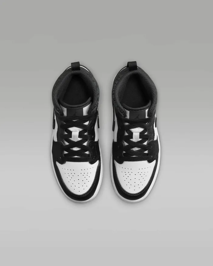Kids Nike Jordan Jordan 1 Mid SE Offnoirwhiteblackblack
