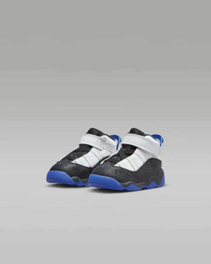 Kids Nike Jordan Jordan 6 Rings Whiteblackgame Royal