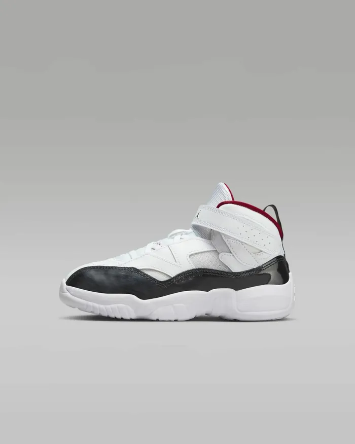 Kids Nike Jordan Jumpman Two Trey Whitegym Redblack
